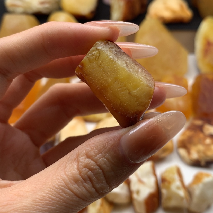 【闪购商品】定制琥珀未镶嵌^****美