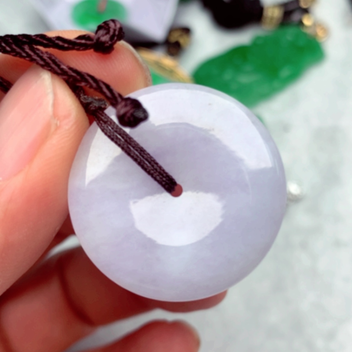 【闪购商品】翡翠吊坠(不含链)未镶嵌