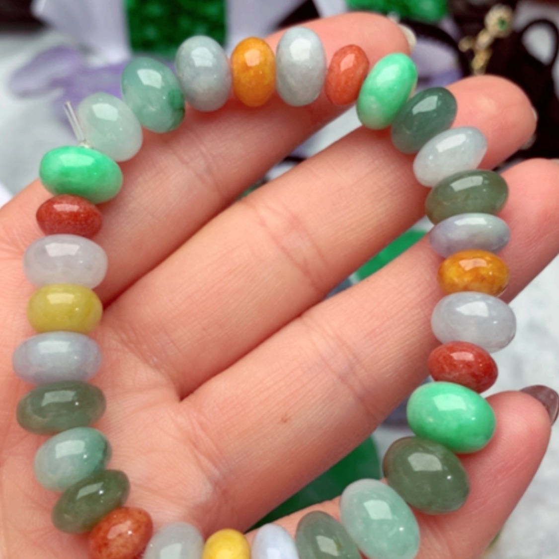 【闪购商品】翡翠手链未镶嵌