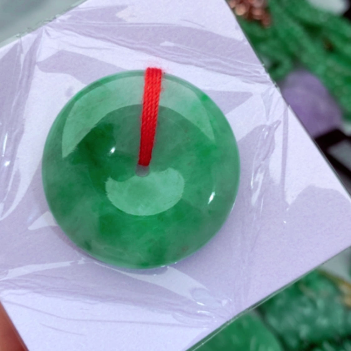 【闪购商品】翡翠吊坠(不含链)未镶嵌