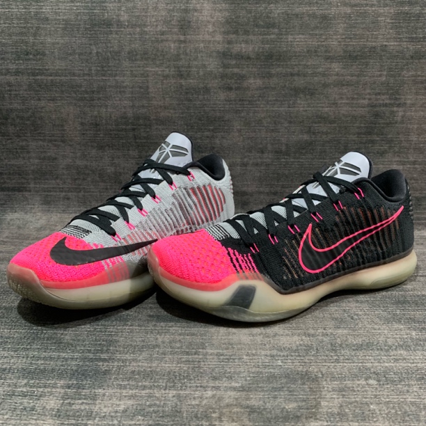 43码/科比10 Elite MambaCurial 曼巴刺客 九九新 气垫饱满篮球鞋