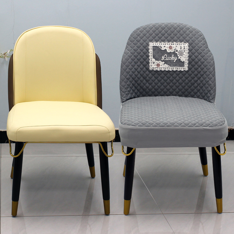 餐桌椅子套罩异形座椅套罩凳子套靠背保护套全包坐垫套高级新款83