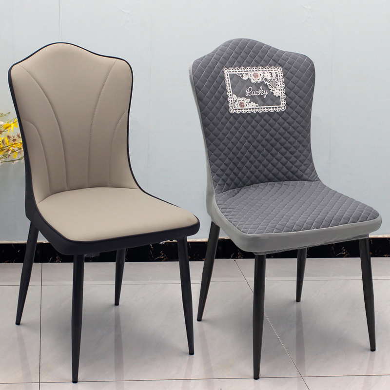 北欧弧形椅子套罩全包高级餐厅餐桌靠背凳子保护套餐椅套罩家用95