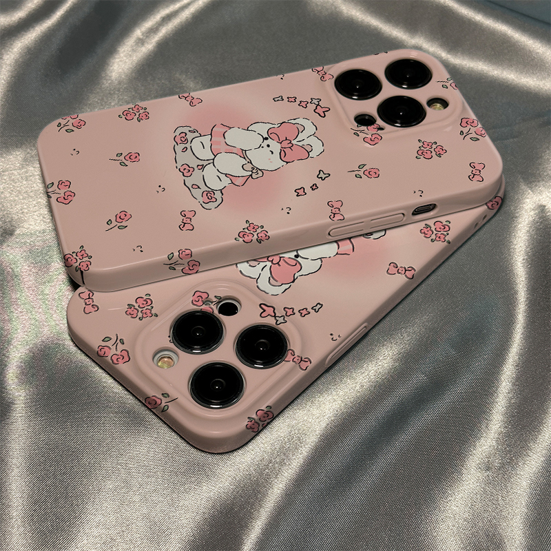 适用苹果14promax手机壳iPhone11荷花13菲林12全包防摔7PLUS手机
