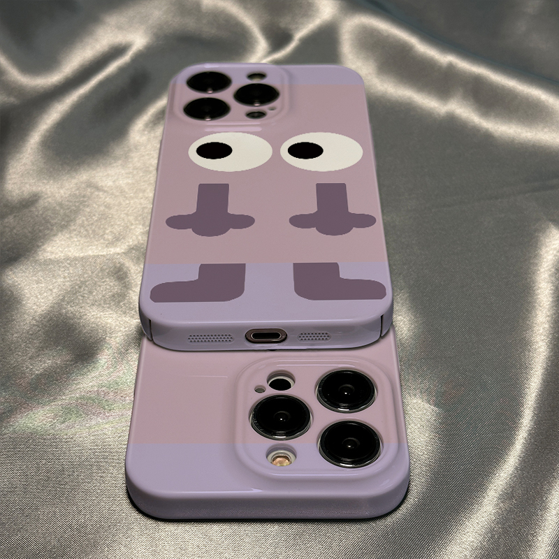 卡通抽象适用苹果14手机壳iPhone11/13promax菲林硬硬壳全包防摔