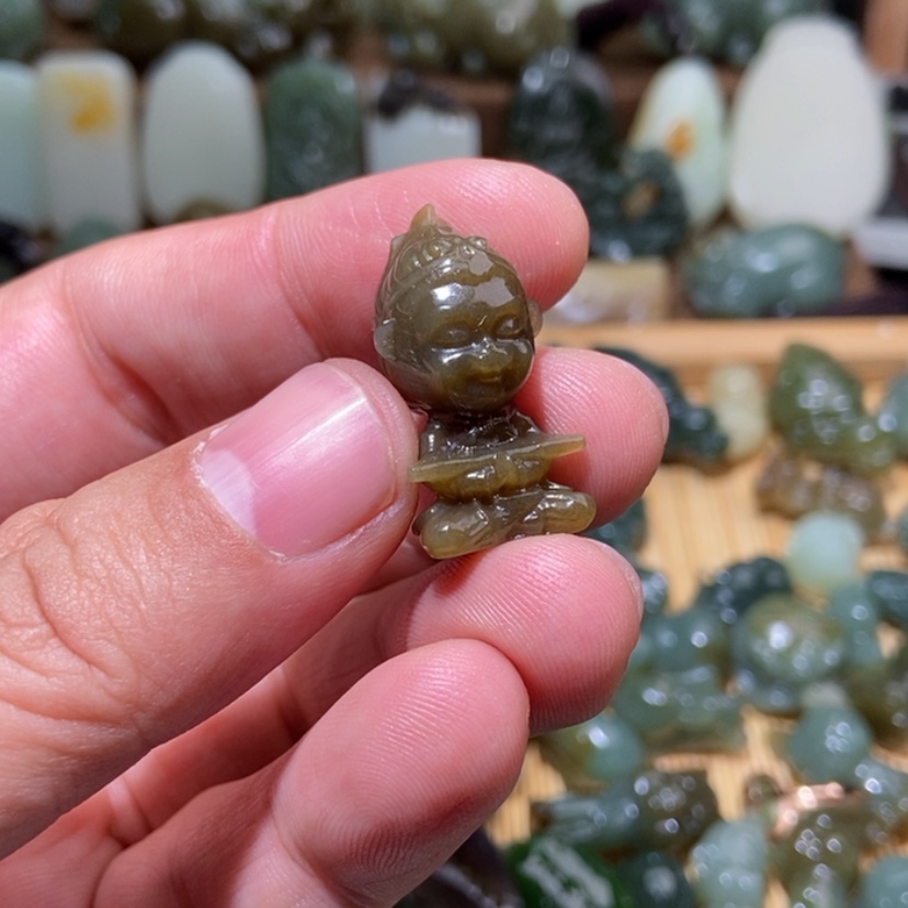 【闪购商品】和田玉（糖玉）颈饰未镶嵌昊*