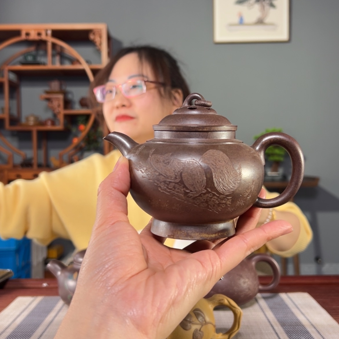 【闪购商品】紫砂茶壶雨*