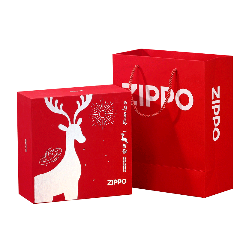 Zippo打火机配件爱心礼盒、礼袋防风男士高档套装个性送礼DYF1