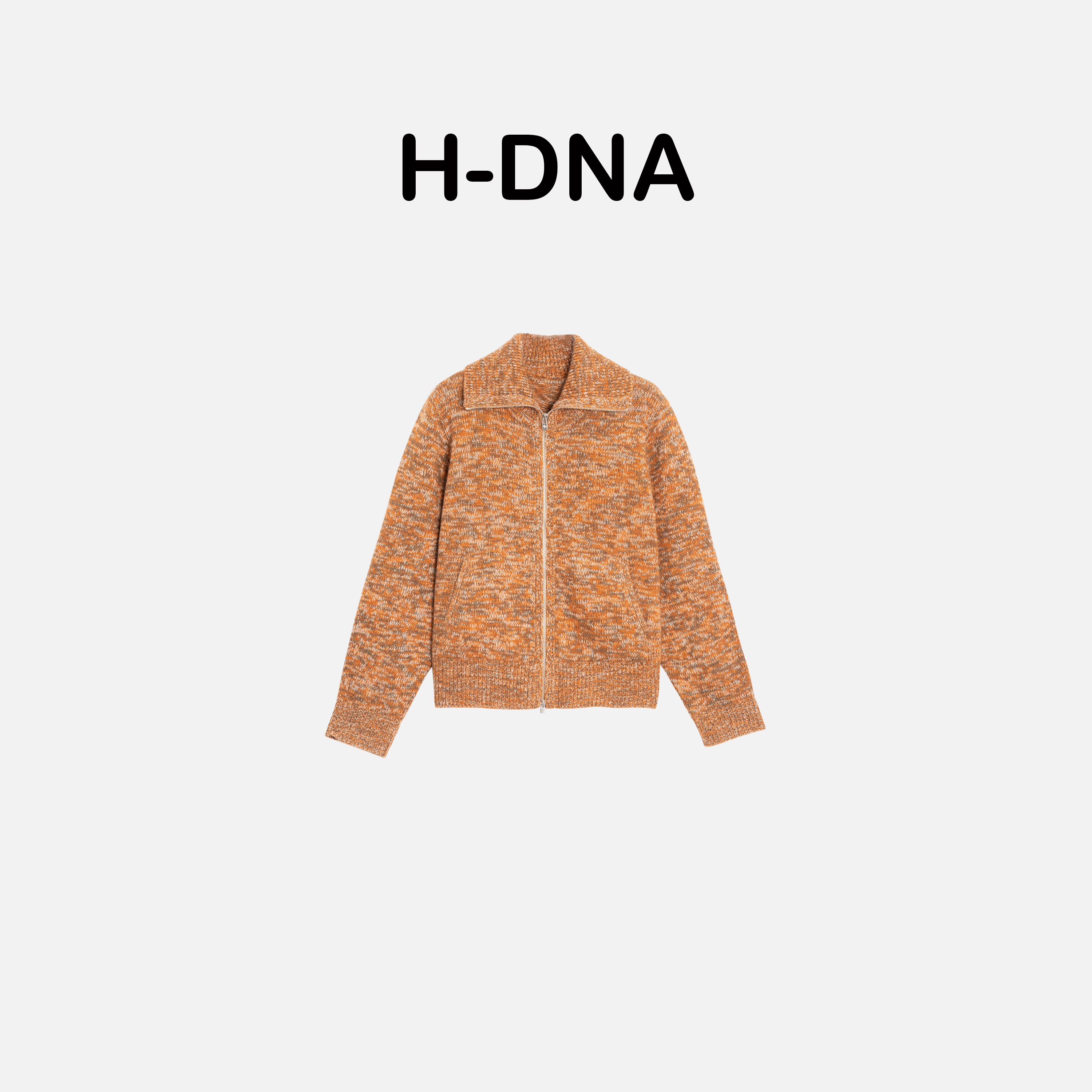 【H-DNA】"香榭晚枫"LP原厂A类纱 重磅加厚花纱羊绒外套