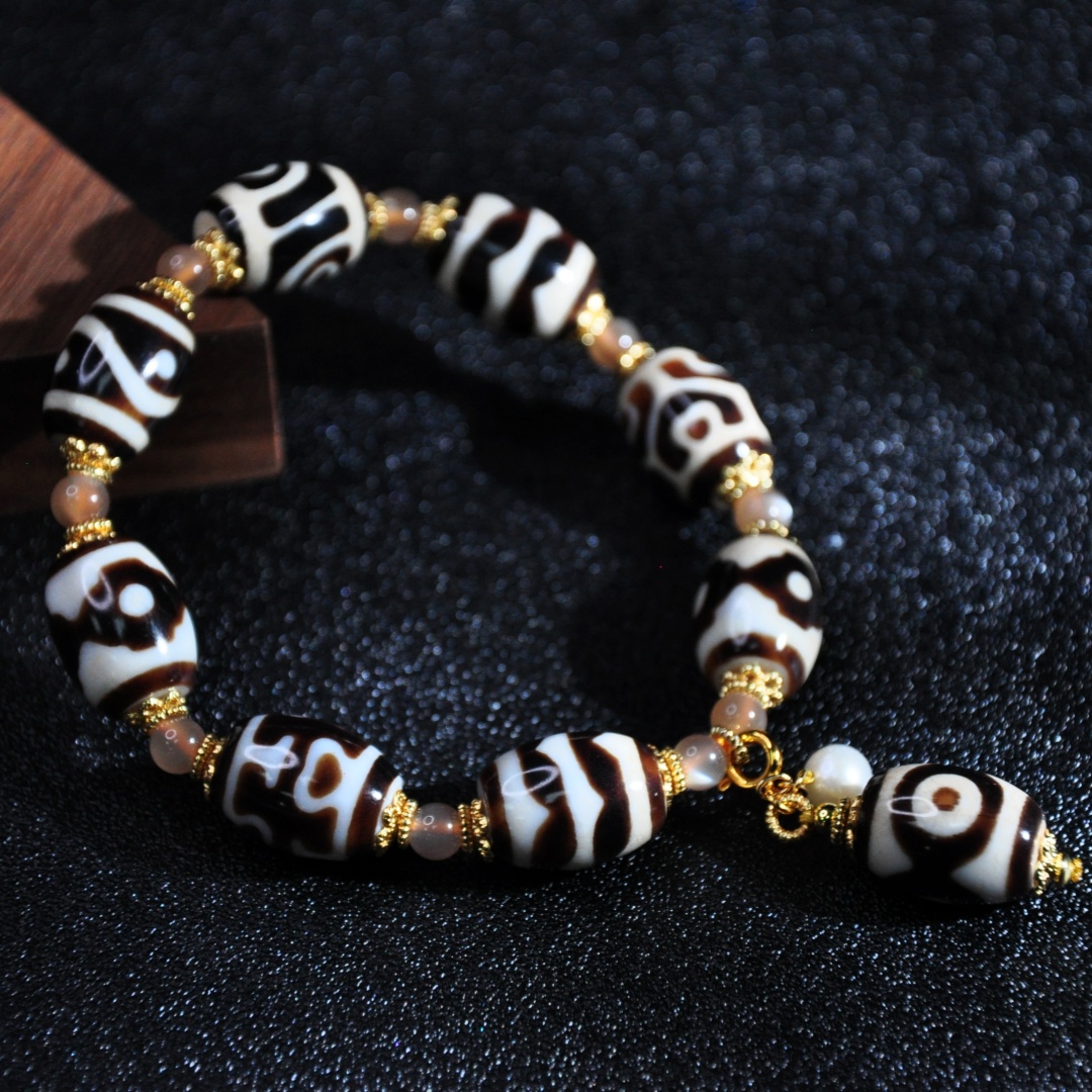 非金属布艺手链 【F门五考】[过关]多宝民族风单圈手串-A0450017