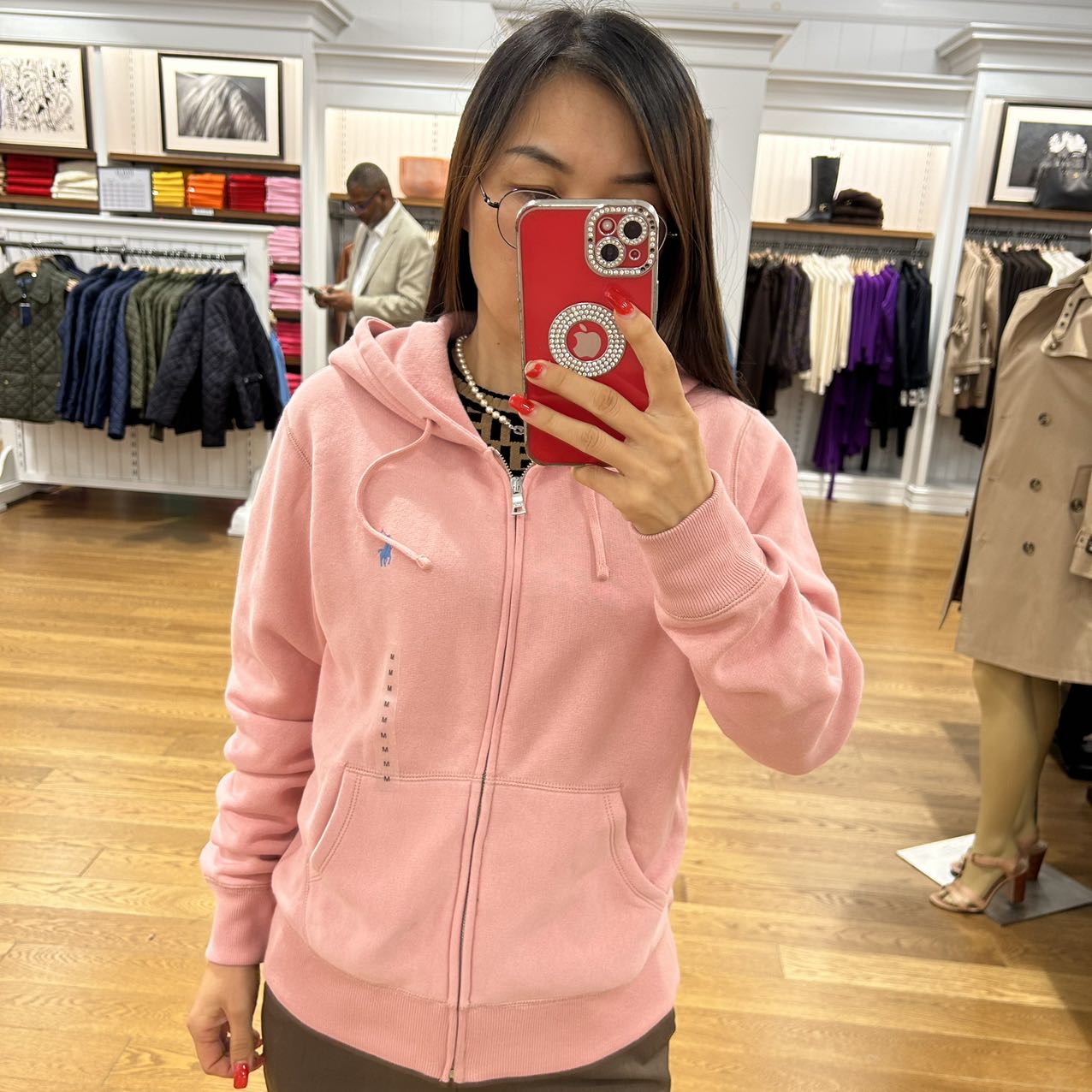 奥莱拉夫劳伦女士加绒卫衣