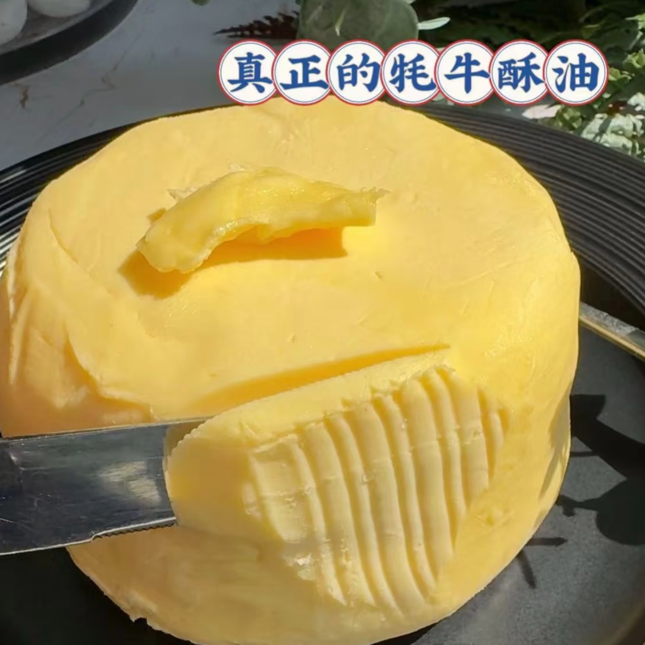 【手工牦牛酥油】四川甘孜纯鲜酥油草饲食用酥油酥酥油茶烘培