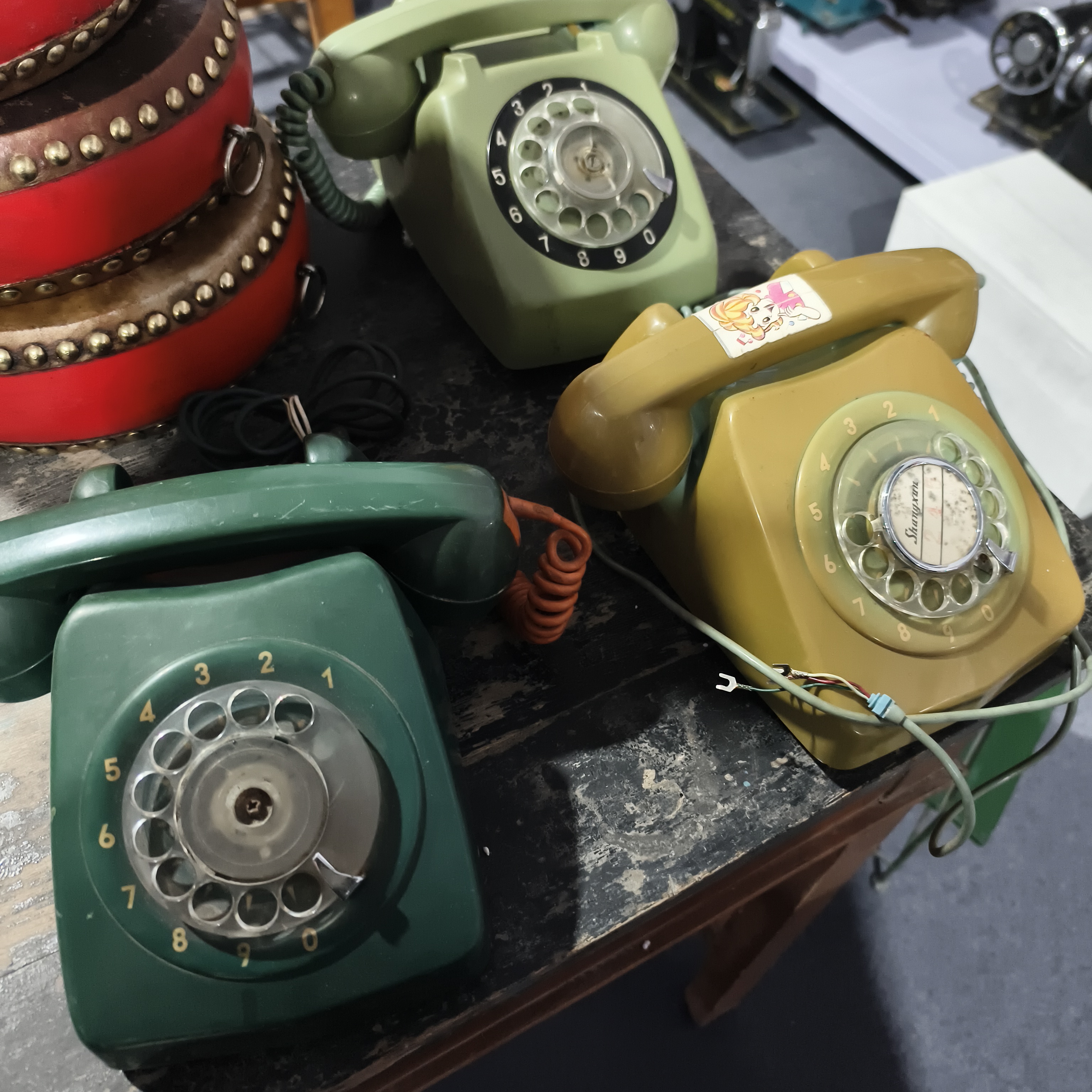 老物件铺子电话摆件通用链接一物一拍