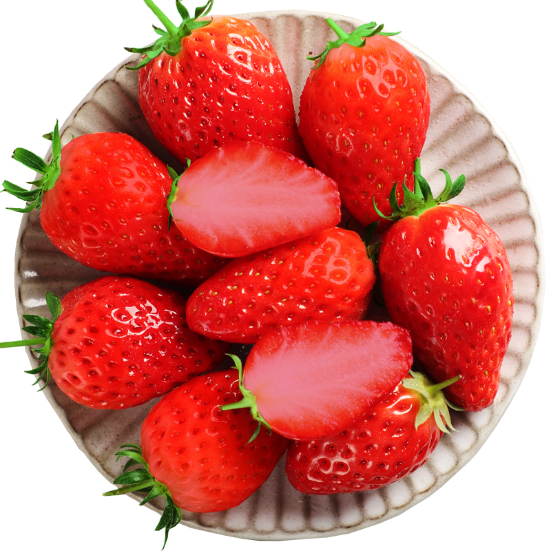 红颜草莓 500g/盒