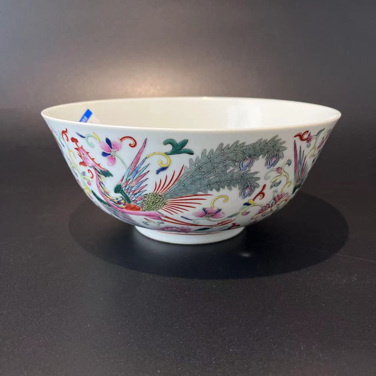 （AB7)B1005006大清光绪年制款粉彩凤纹碗