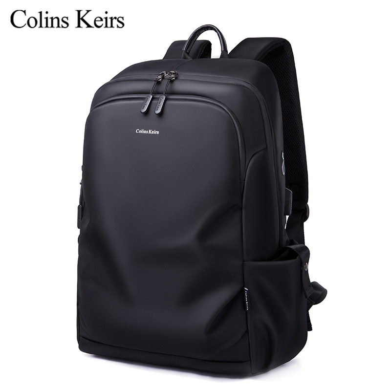 Colins Keirs男士双肩包商务双肩背电脑包休闲旅行包百搭通勤背包