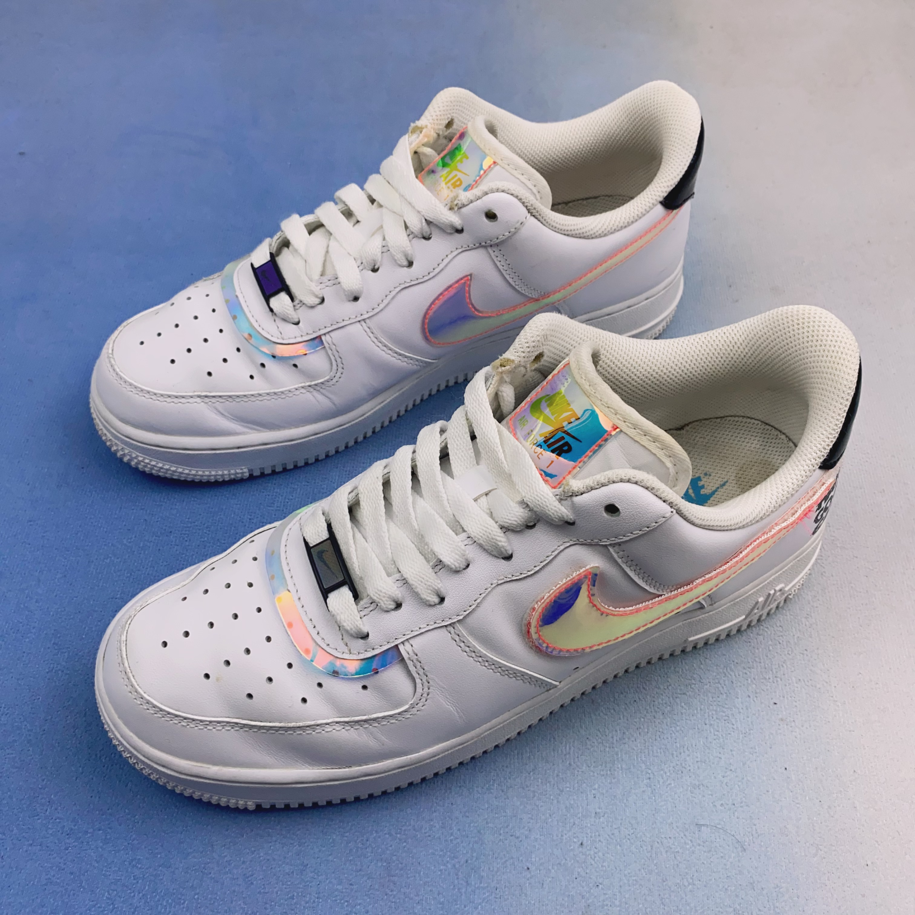 41码/9新/耐克Nike 空军一号电玩像素 低帮休闲运动板鞋/无原盒