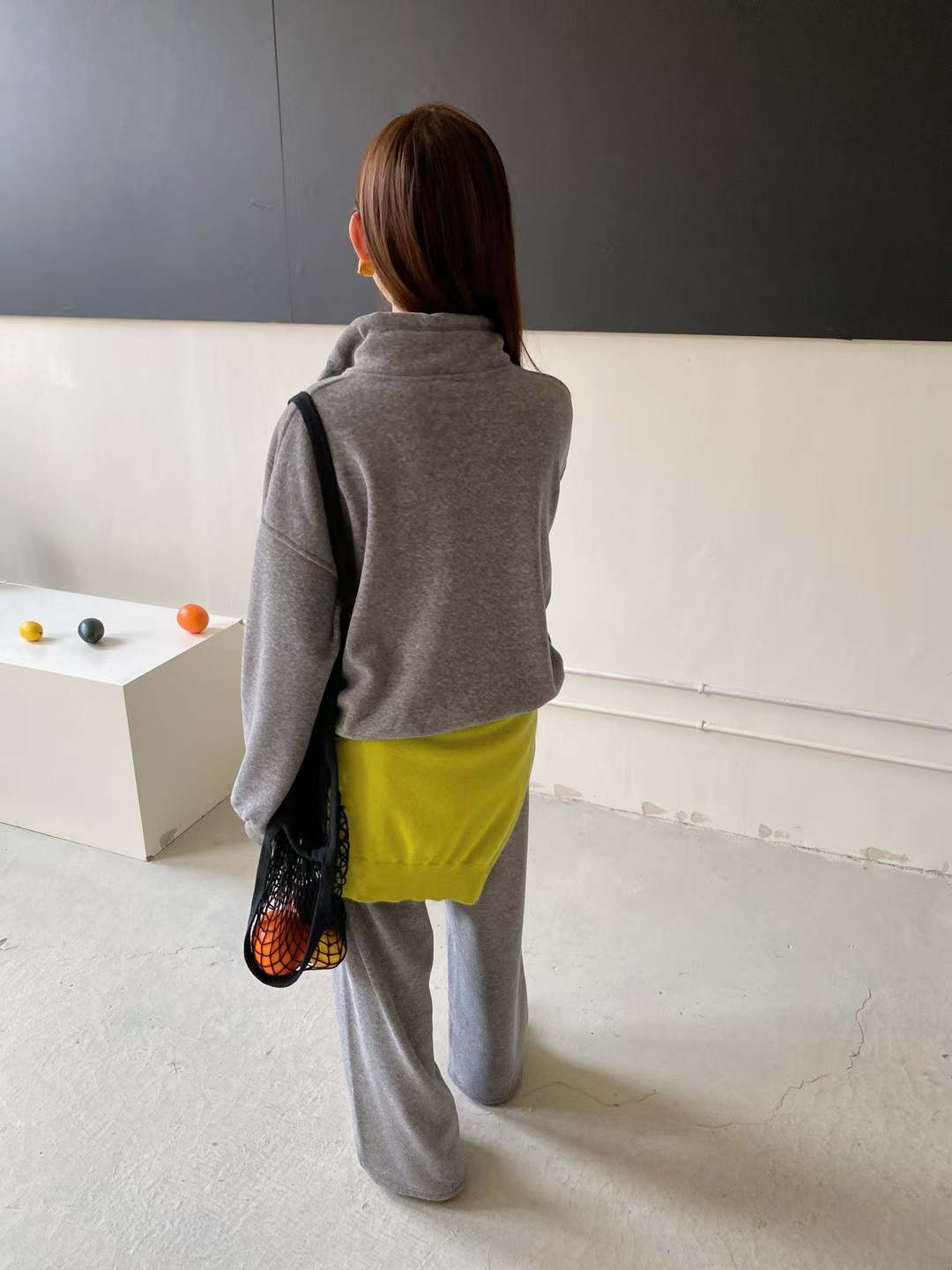 慵懒风加绒加厚卫衣套装（干洗）