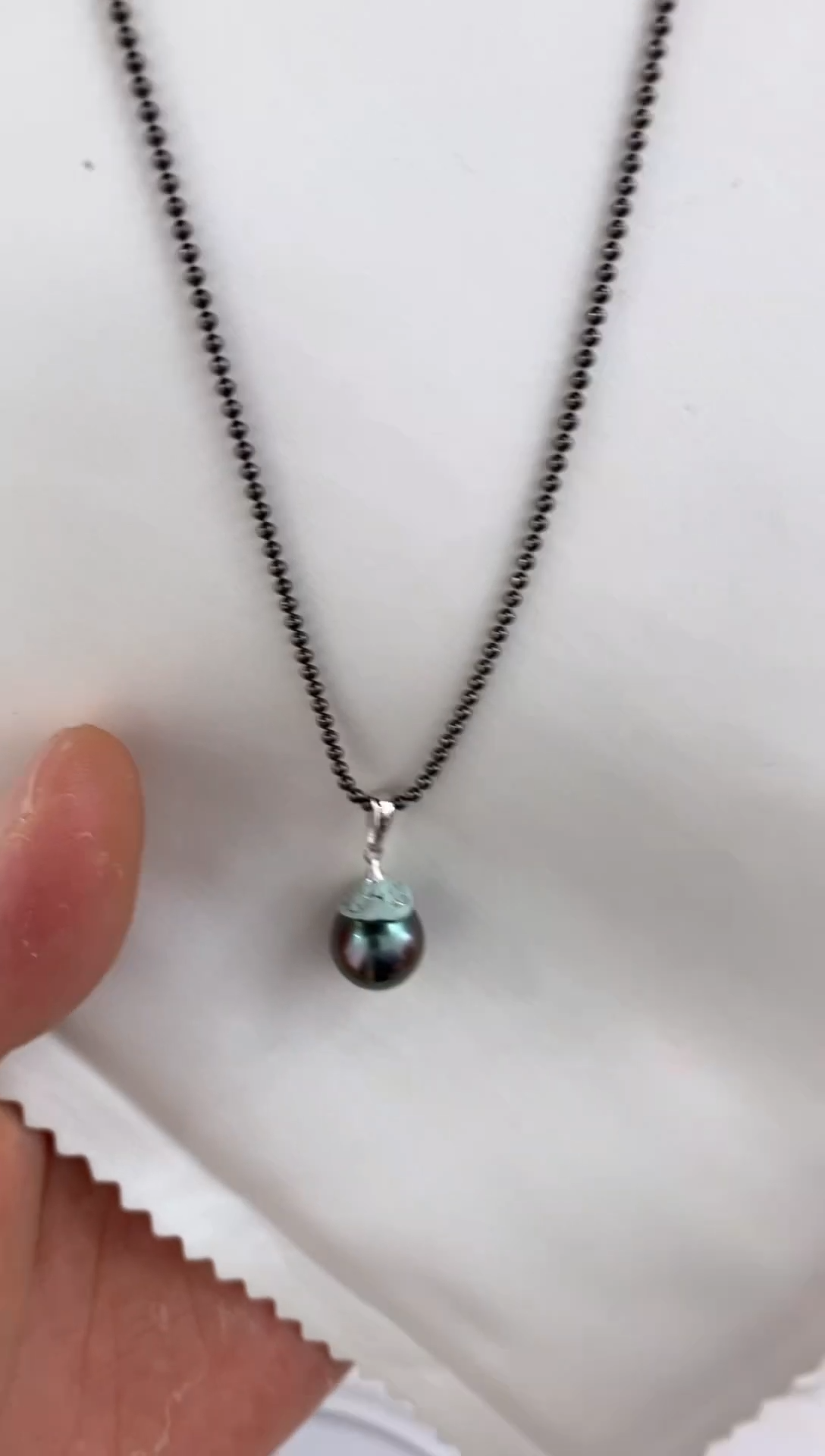 【闪购商品】海水珍珠吊坠(赠链)银S925镶嵌海水珍珠