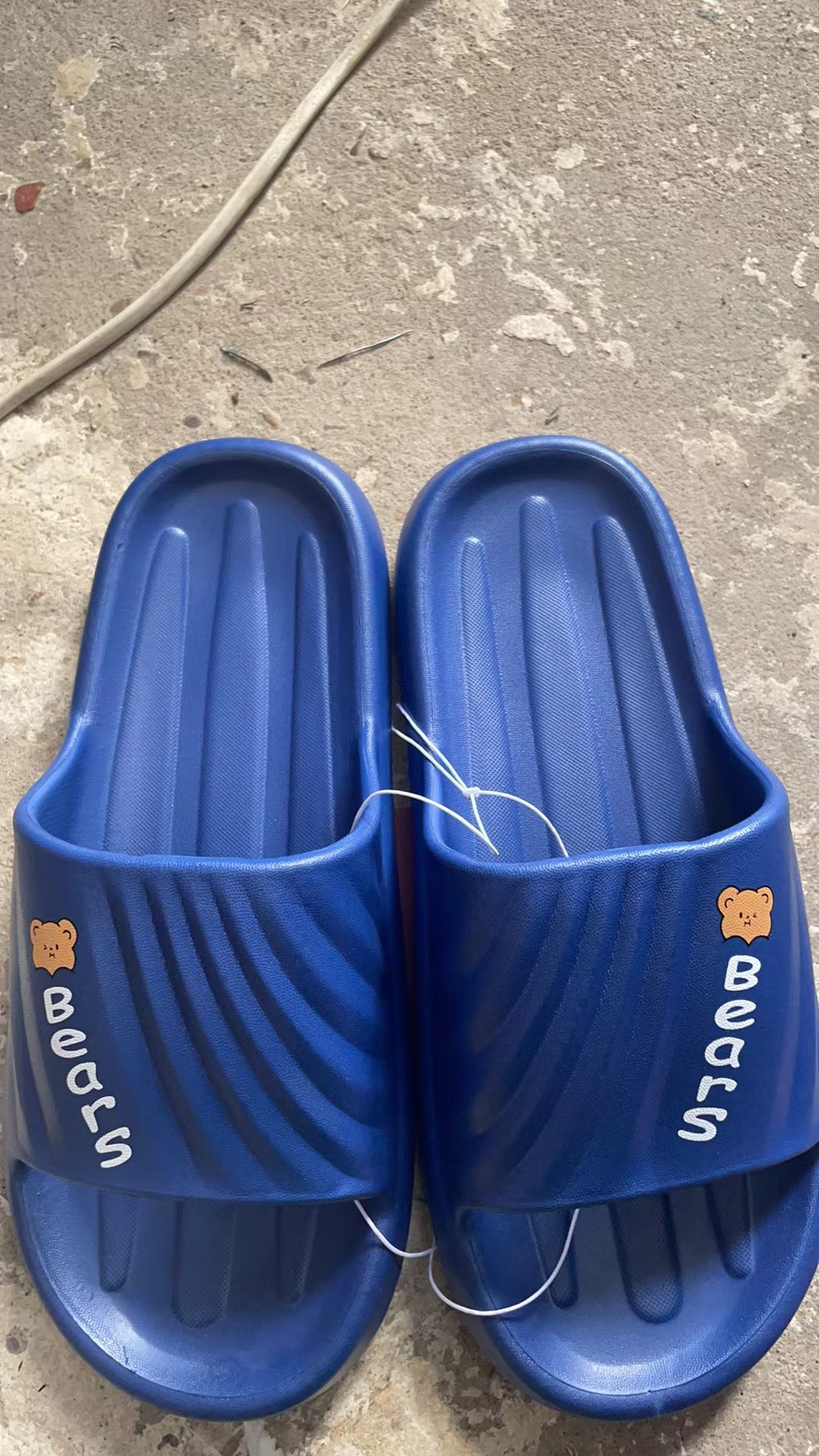 622/621小熊字母休闲舒适一字拖