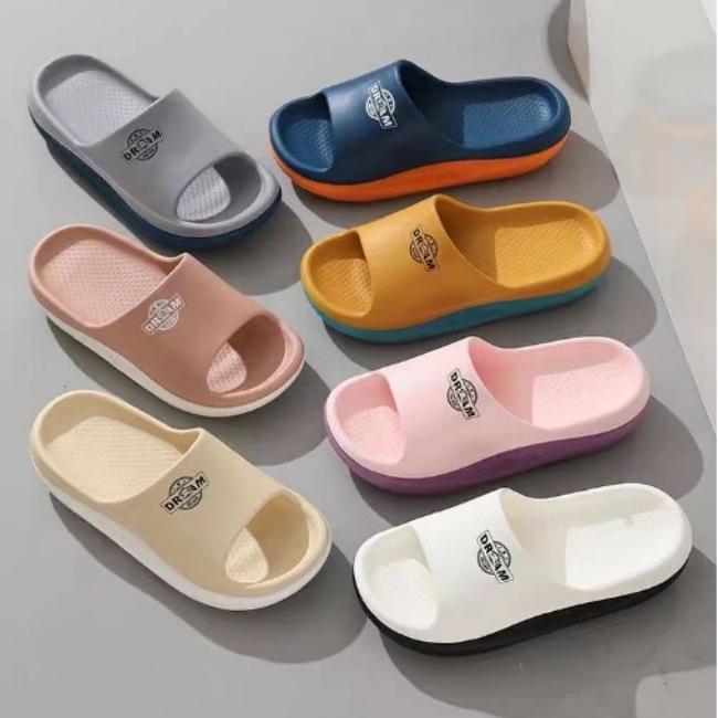 【80/P8】大嘴猴优质EVA材料居家软底时尚一字凉拖鞋037