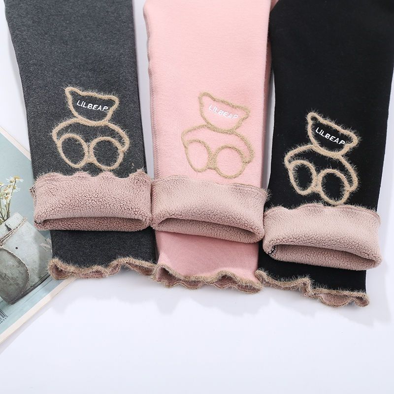 【小扬哥推荐】女童打底裤加绒加厚儿童秋冬季裤子一体绒保暖外裤