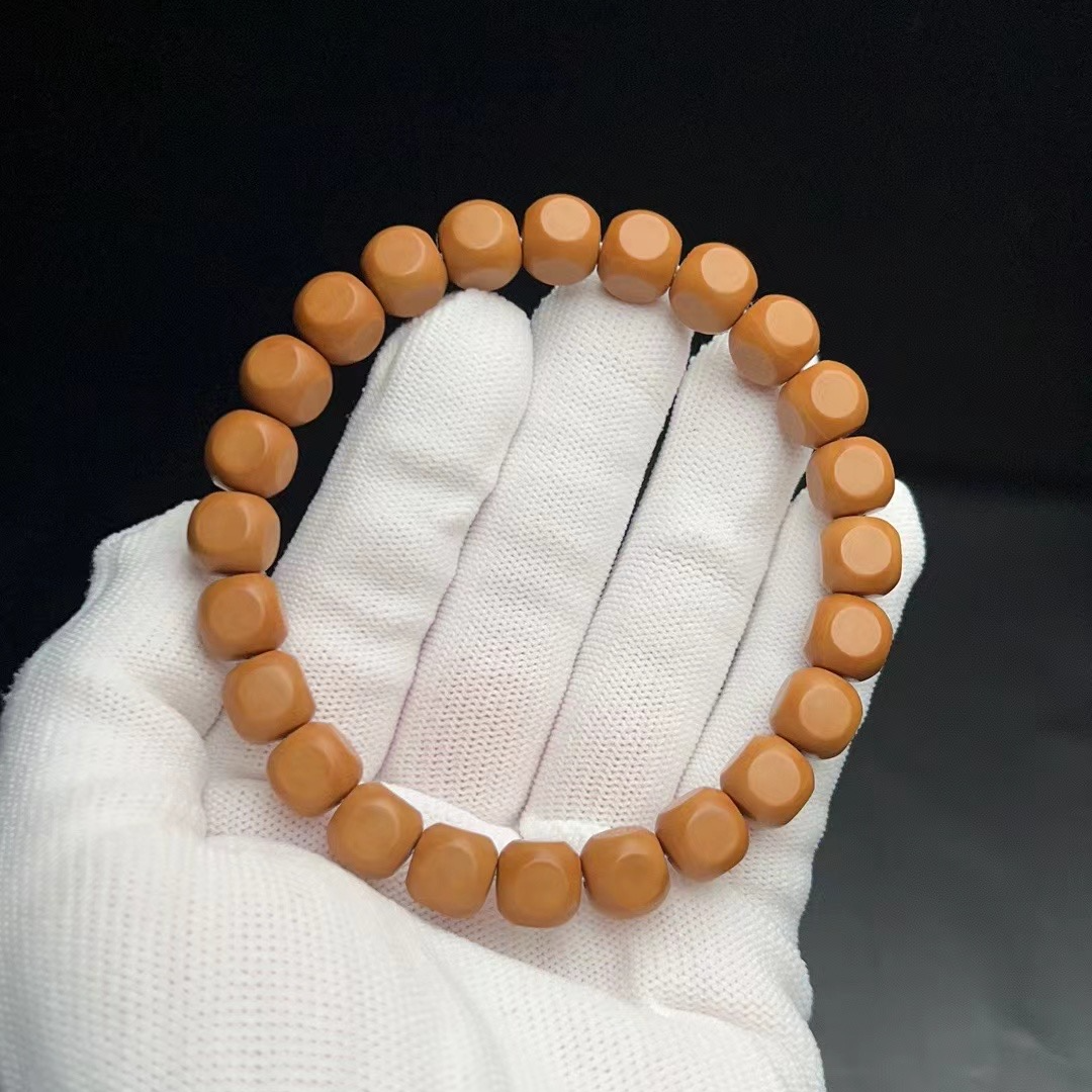 大六方猴头手工精品高货原生态毕业文玩级猴头手串小六方老铁臻品