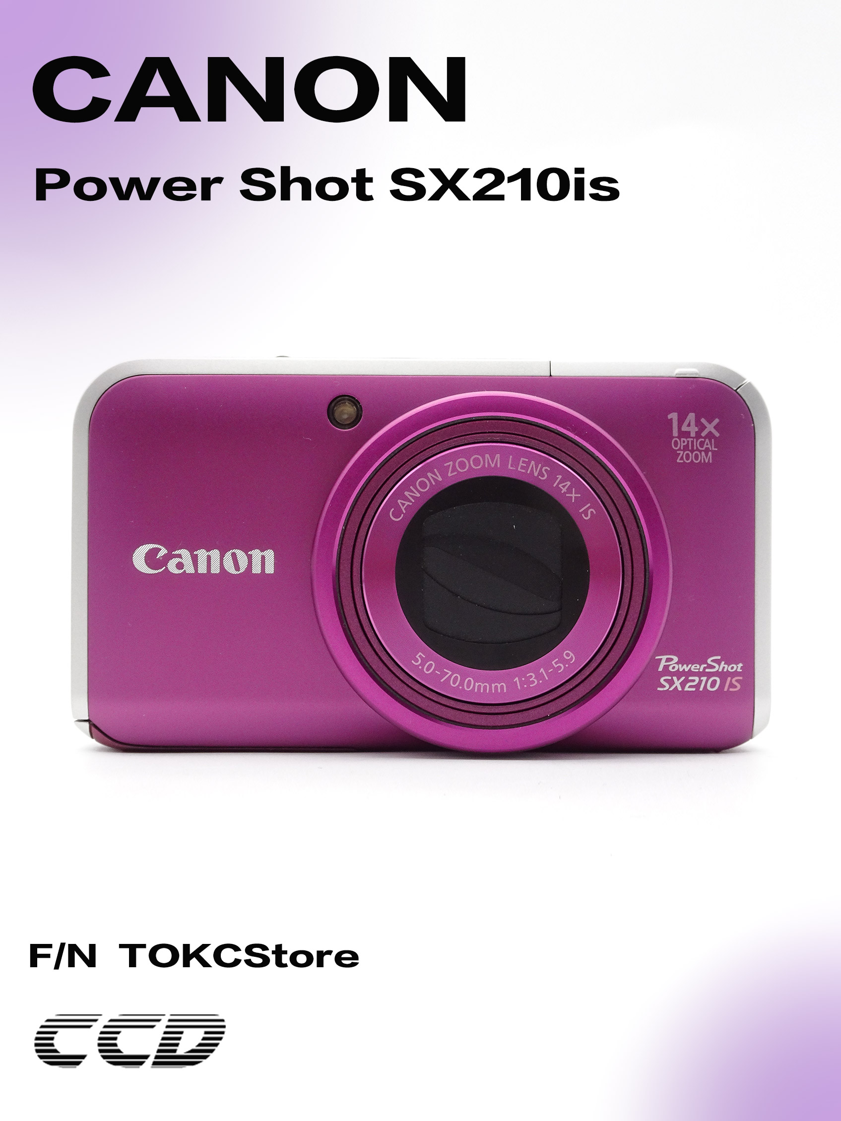 95新 Canon/佳能 佳能 sx210is 数码相机 小长焦 拍人拍景