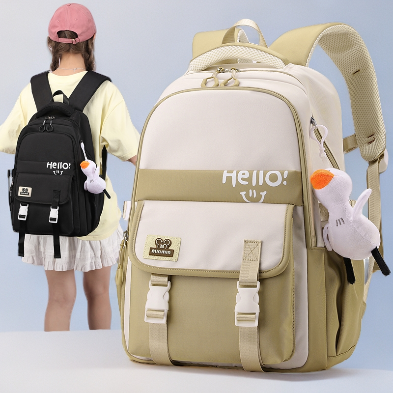 书包女初中生大容量大学生韩版高中生时尚休闲百搭小学生双肩包女