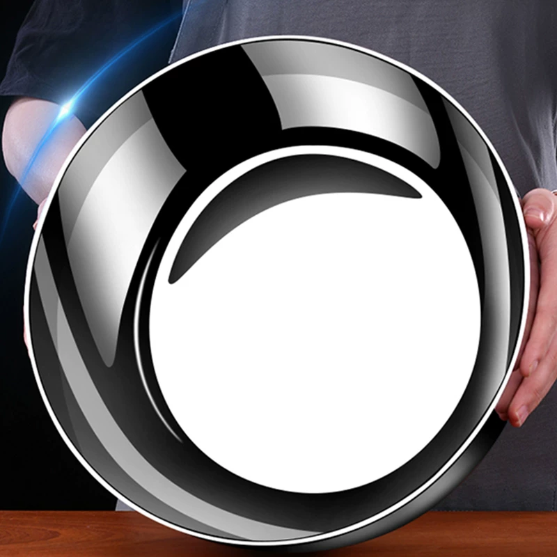 316不锈钢盆和面盆家用食品级加厚加深打蛋盆厨房洗菜盆汤盆加大