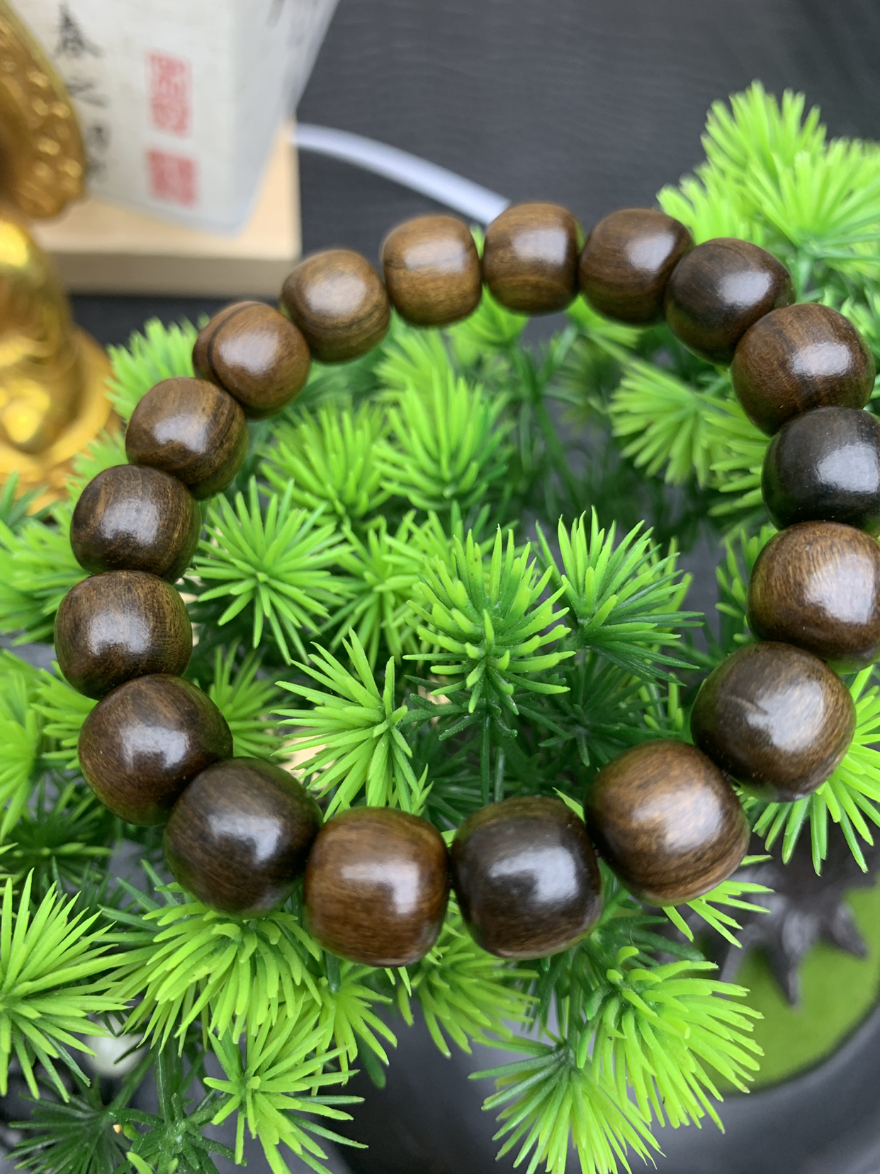 老型珠子单圈手串 沉男女款