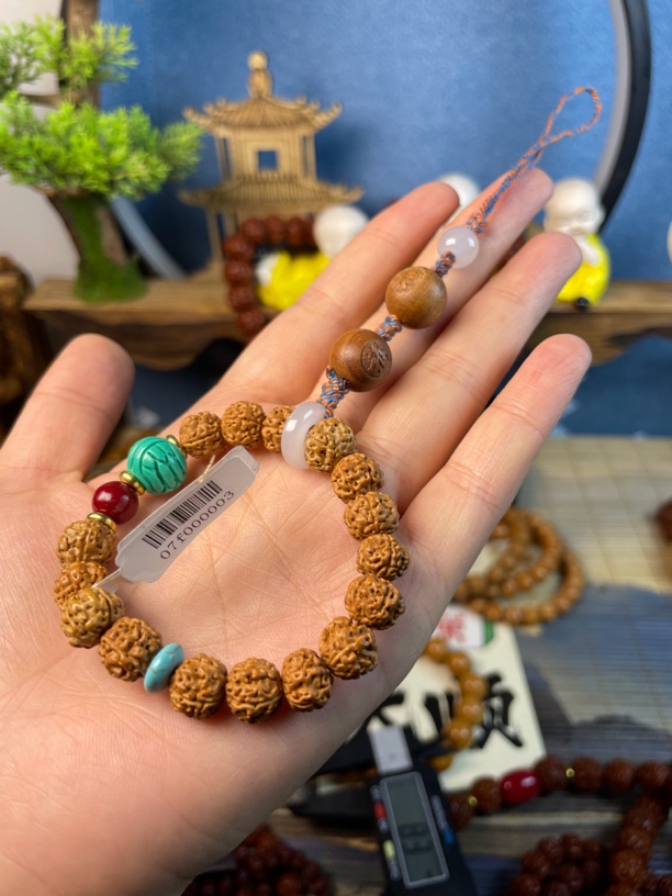 金刚手机链文玩把件汽车包包挂件新中式复古男女文玩绕指柔创意