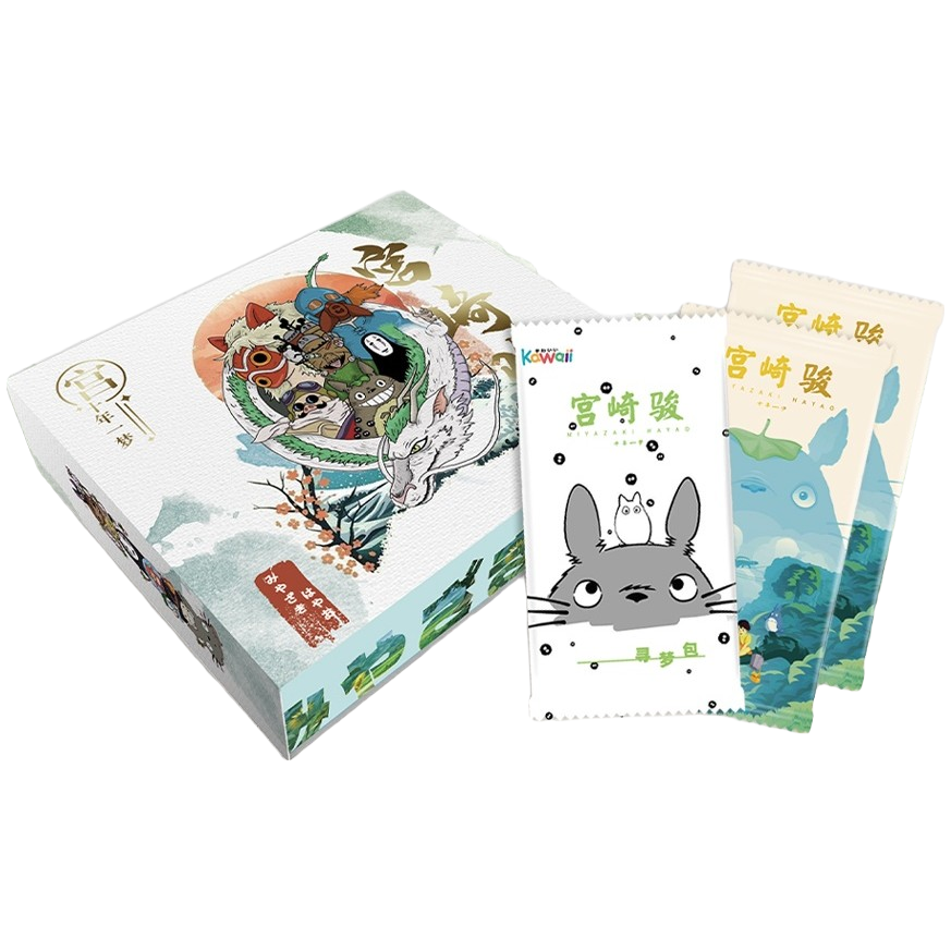 K  Kawaii  1宫崎骏 收藏卡牌盲盒 （下单默认代拆）