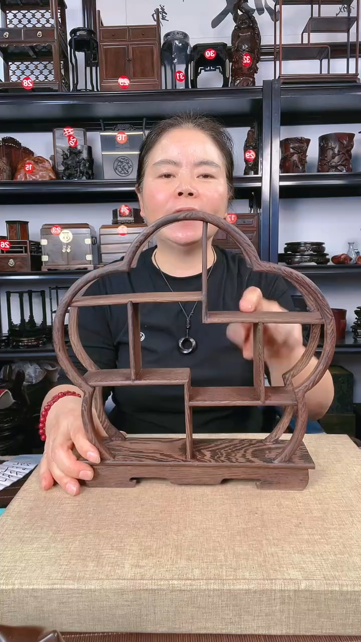 【闪购商品】木753瑕疵老李红木工艺品