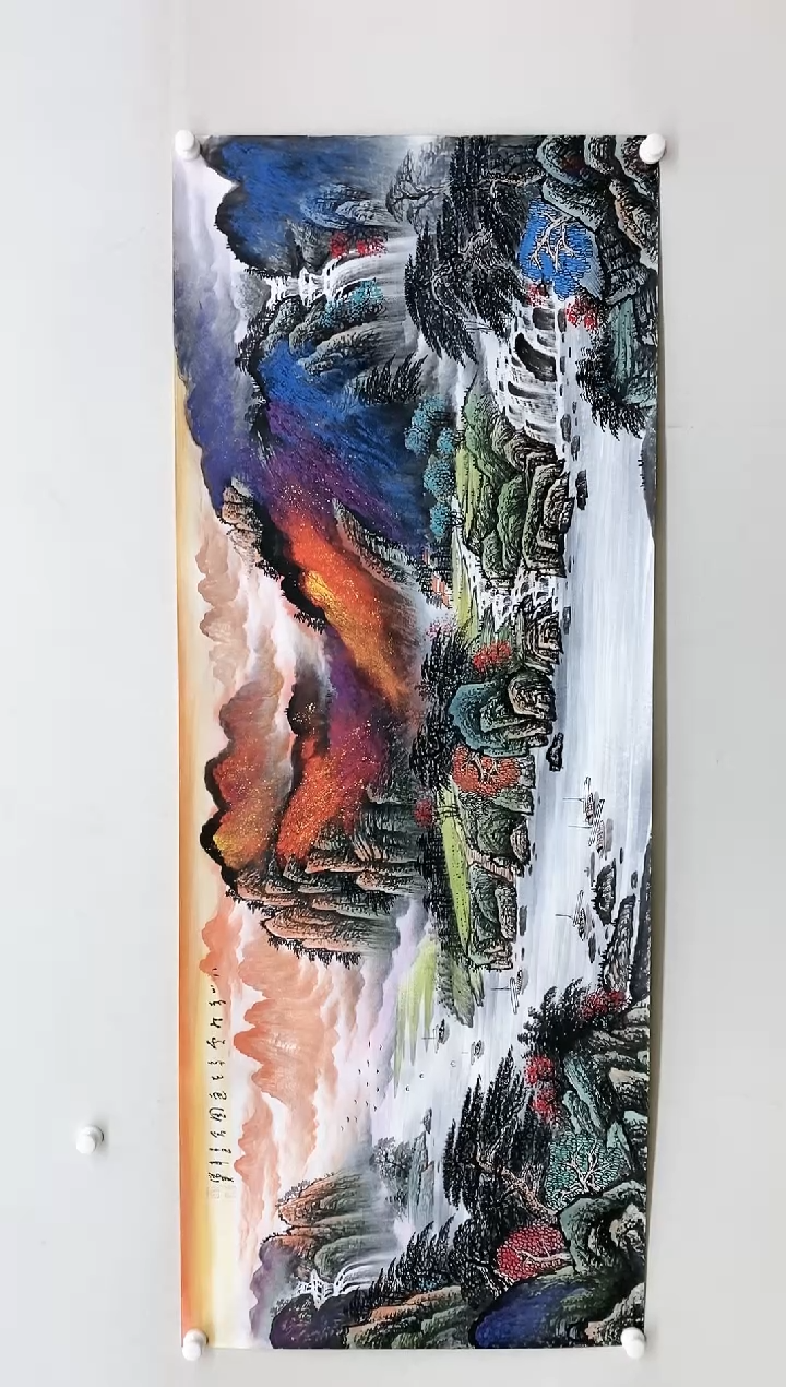 【闪购商品】绘画吴瑞君-小六尺山水/无框/Y036