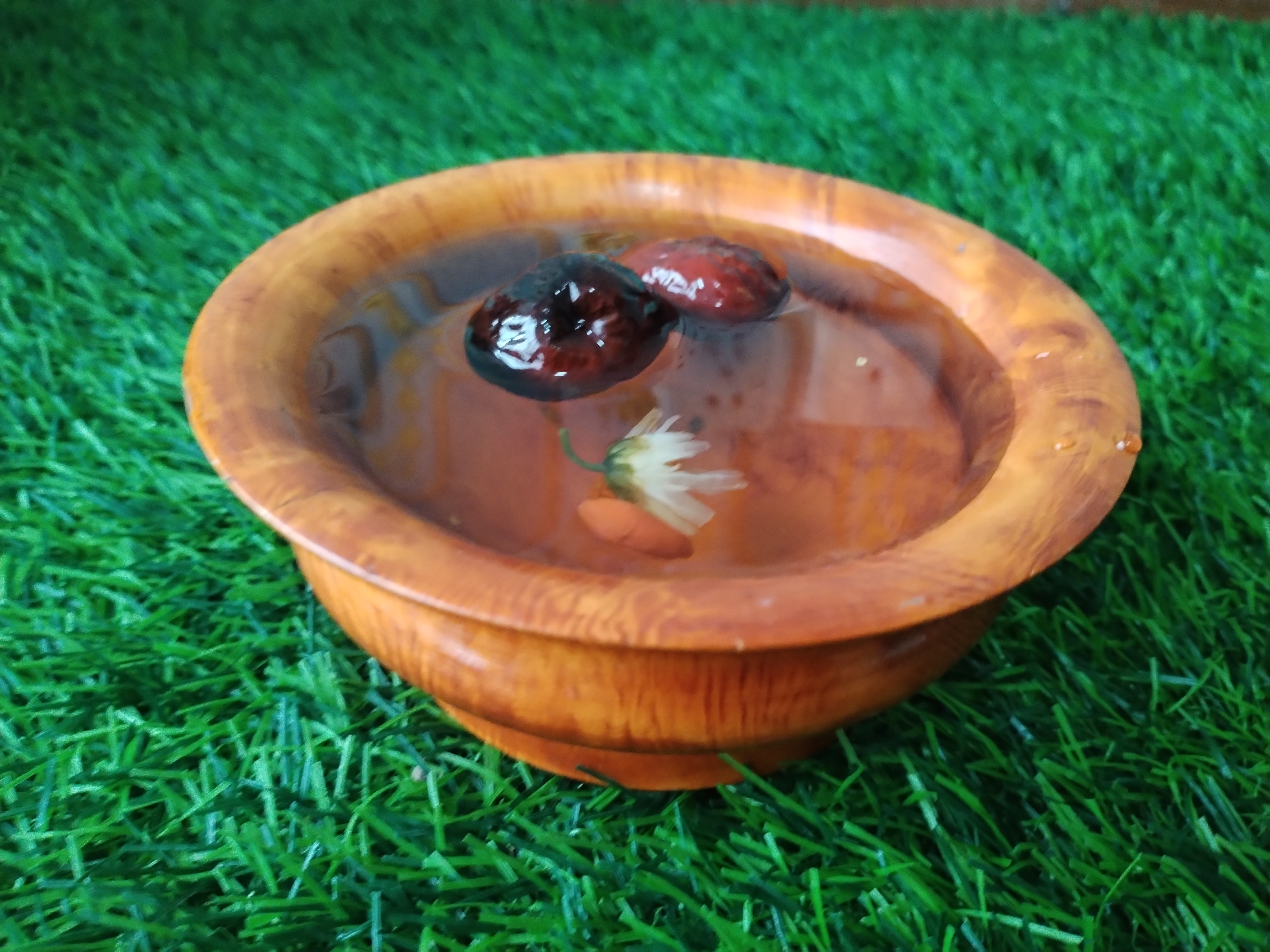 藏式实木茶杯纯手工茶道茶碗家用圆形工艺品创意男士大碗密封三才