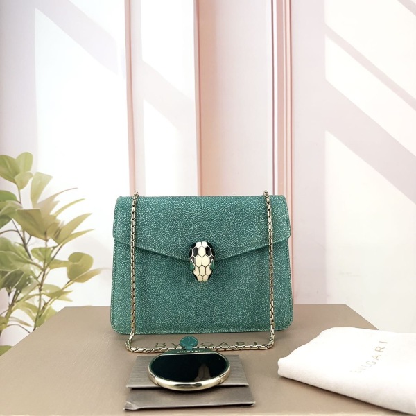 95新/宝格丽/妃鱼/包包/市场价38000/240827EV0015