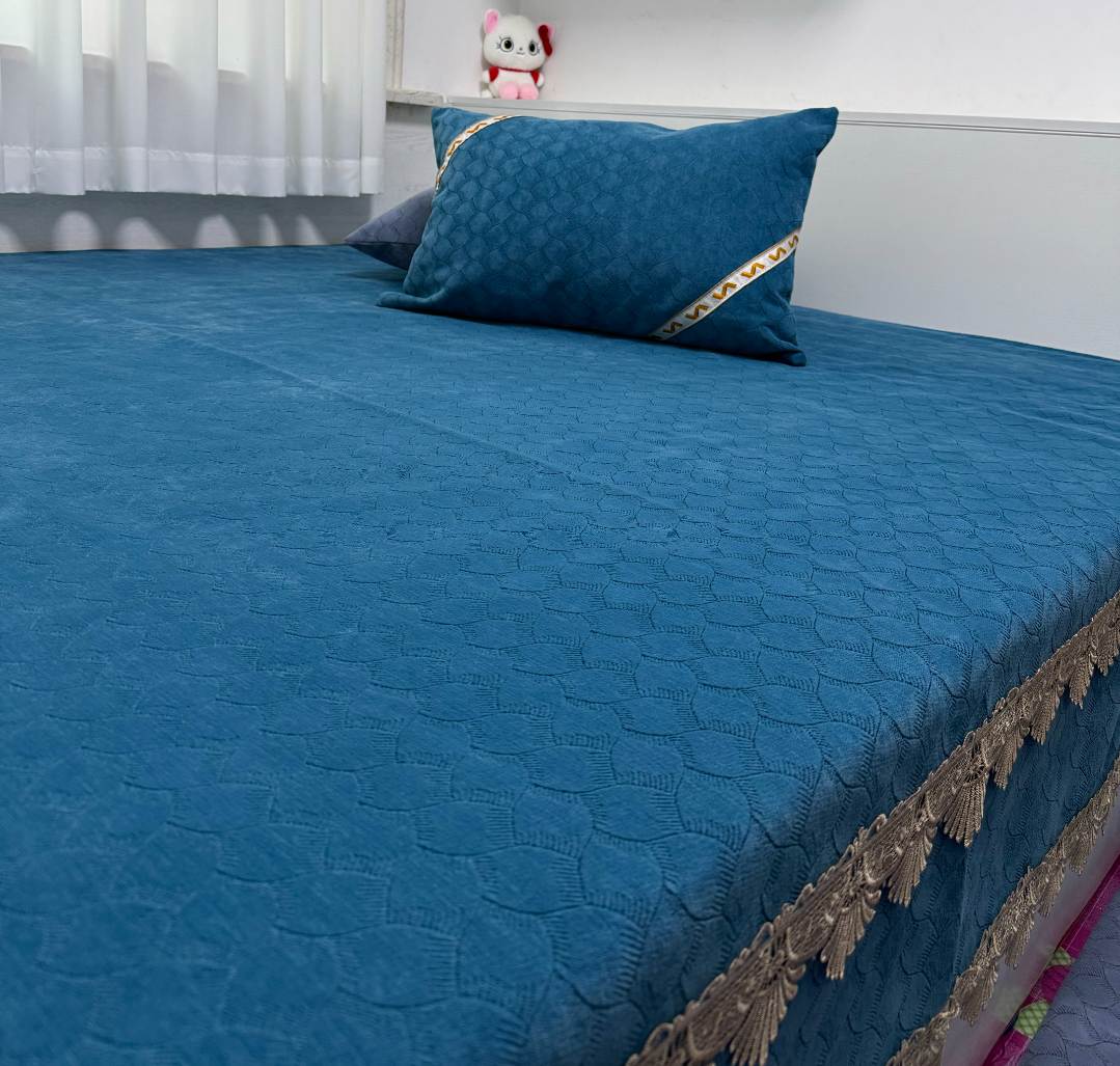 金枝玉叶高端雪尼尔防滑榻榻米床单榻榻米床盖炕罩