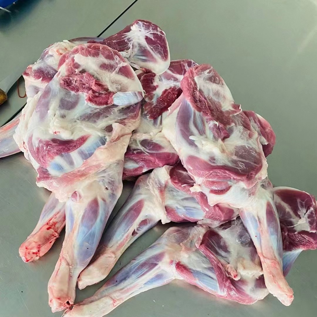 呼伦贝尔大草原自家牧场草原散养溜达羔羊   羊前腿肉  