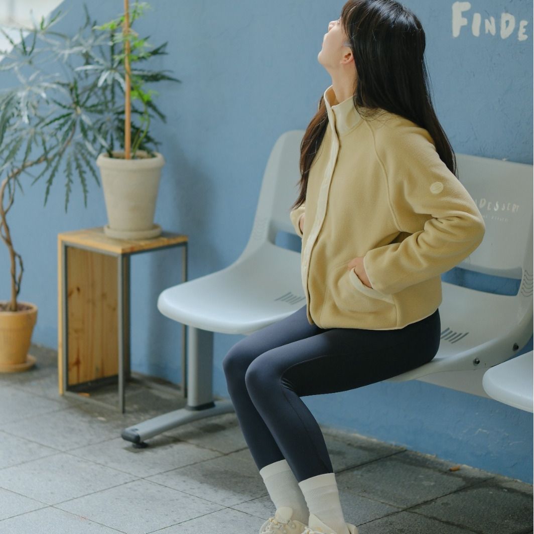 新款秋冬女士万粒绒外套时尚摇粒绒保暖衣立领女轻薄内胆开衫防风