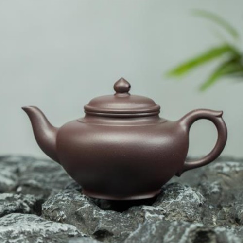  【方锦辉】黄龙山矿区 老紫泥 笑樱壶 150c/250c 半手工
