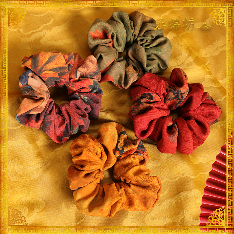 真丝发圈 款式随机