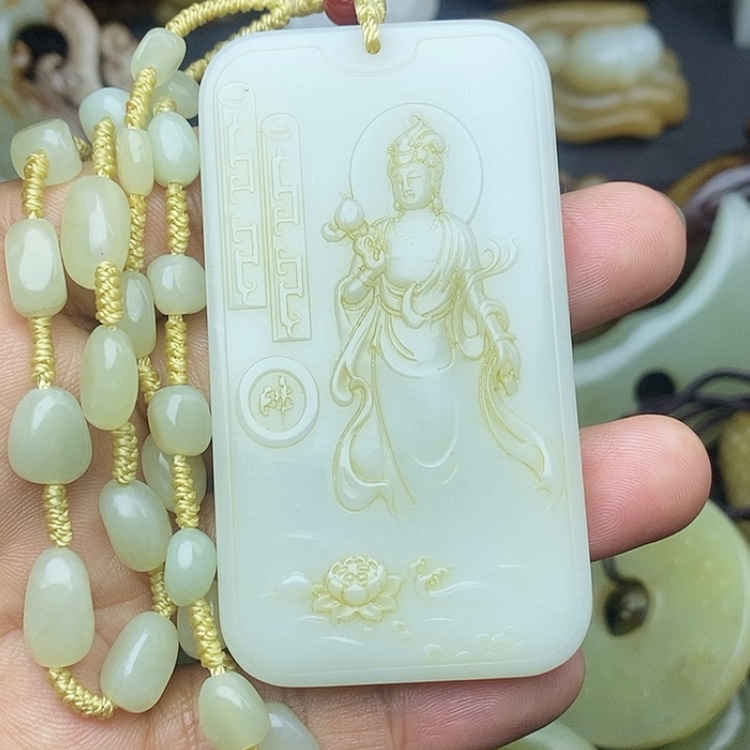 【闪购商品】和田玉吊坠(不含链)未镶嵌H**g