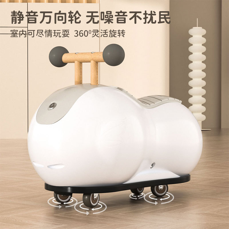 2023新款扭扭车1一3岁宝宝周岁礼物高档花生车婴儿溜溜车儿童生日