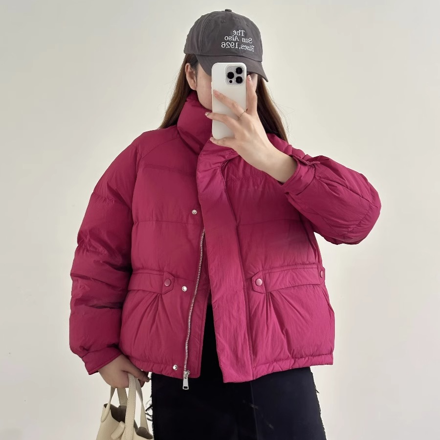 棉服2025新款短款小个子韩版时尚宽松棉衣加厚冬季棉袄外套女爆款