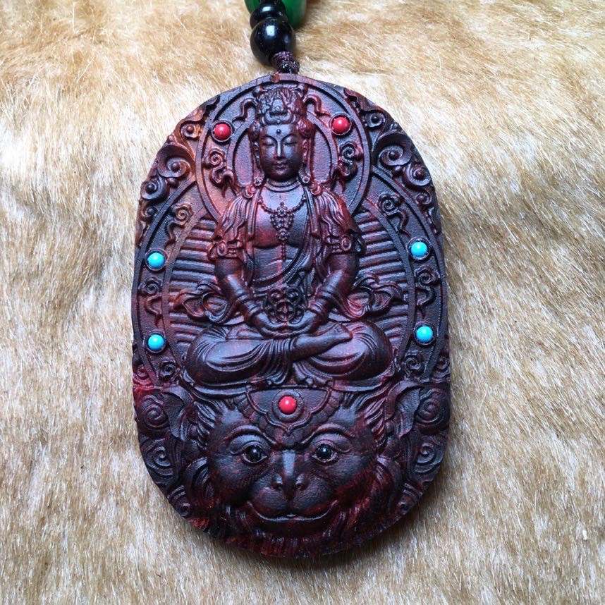 海南黄花梨 大日如来猴的守护神