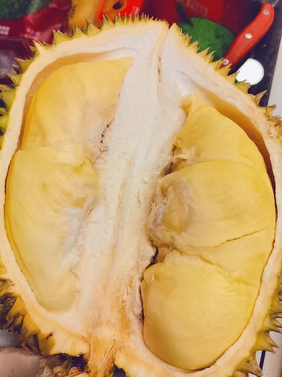 泰国空运，树熟金枕榴莲