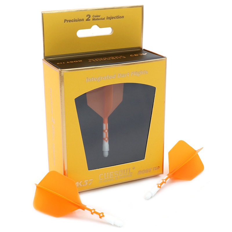 CUESOUL/Q獣ROST T19飞镖尾翼双色镖叶耐用配件
