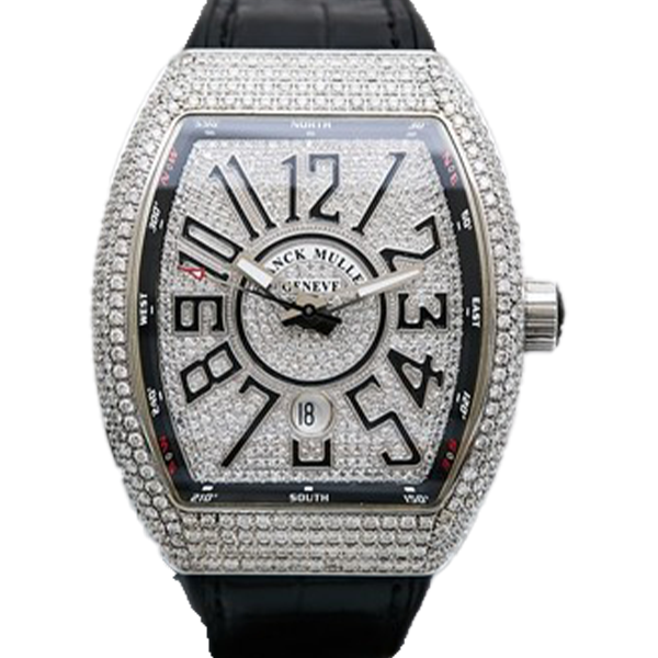 99新 Franck Muller/法兰克穆勒 老佛爷/法兰克穆勒V45后钻/全套