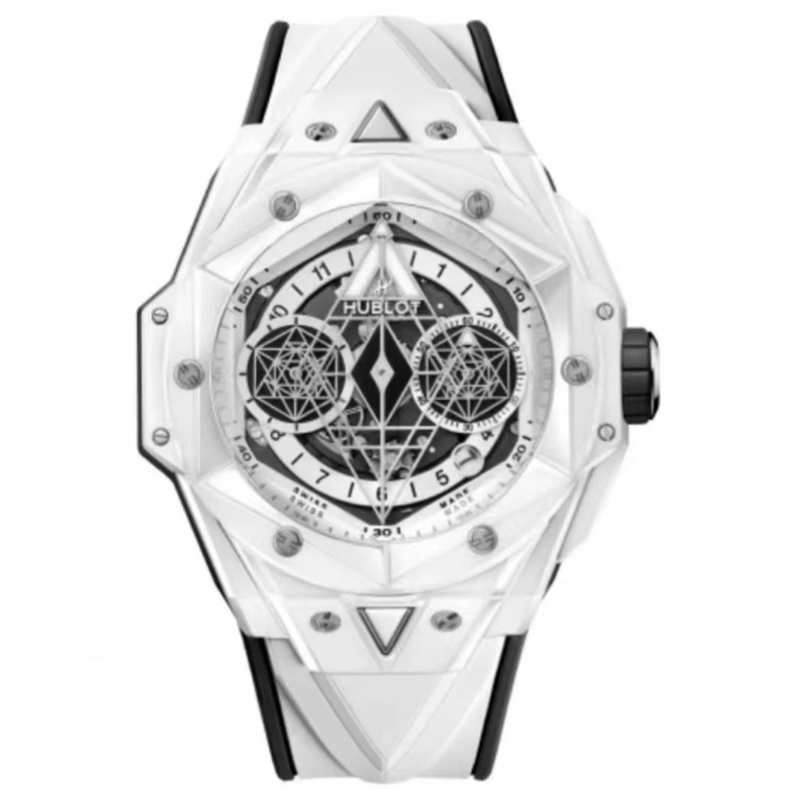99新 Hublot/宇舶表 老佛爷/宇舶418/自动机械/单表/45mm